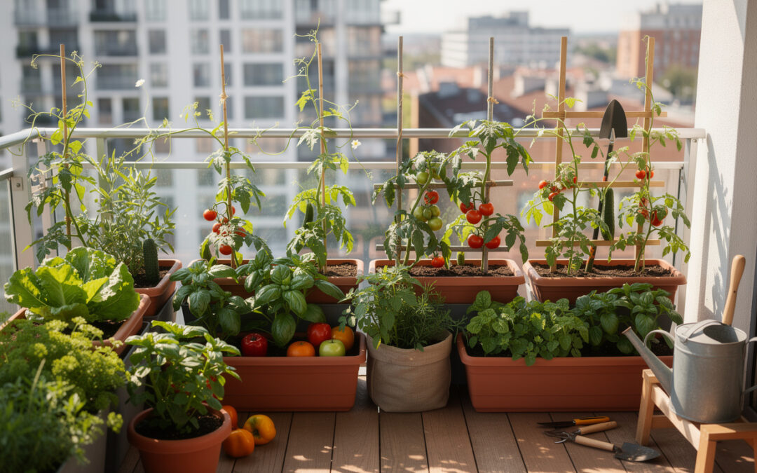 Comment réussir un potager urbain sur son balcon