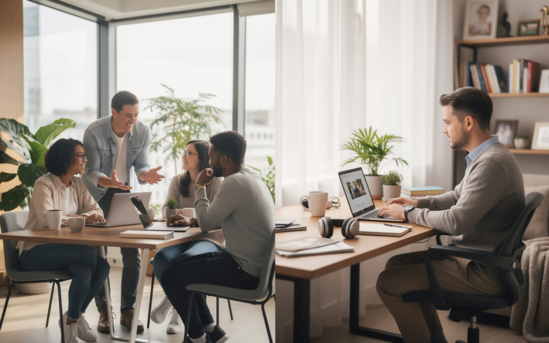 Les avantages du travail hybride face au télétravail complet