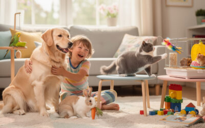 Les animaux de compagnie les plus adaptés aux enfants