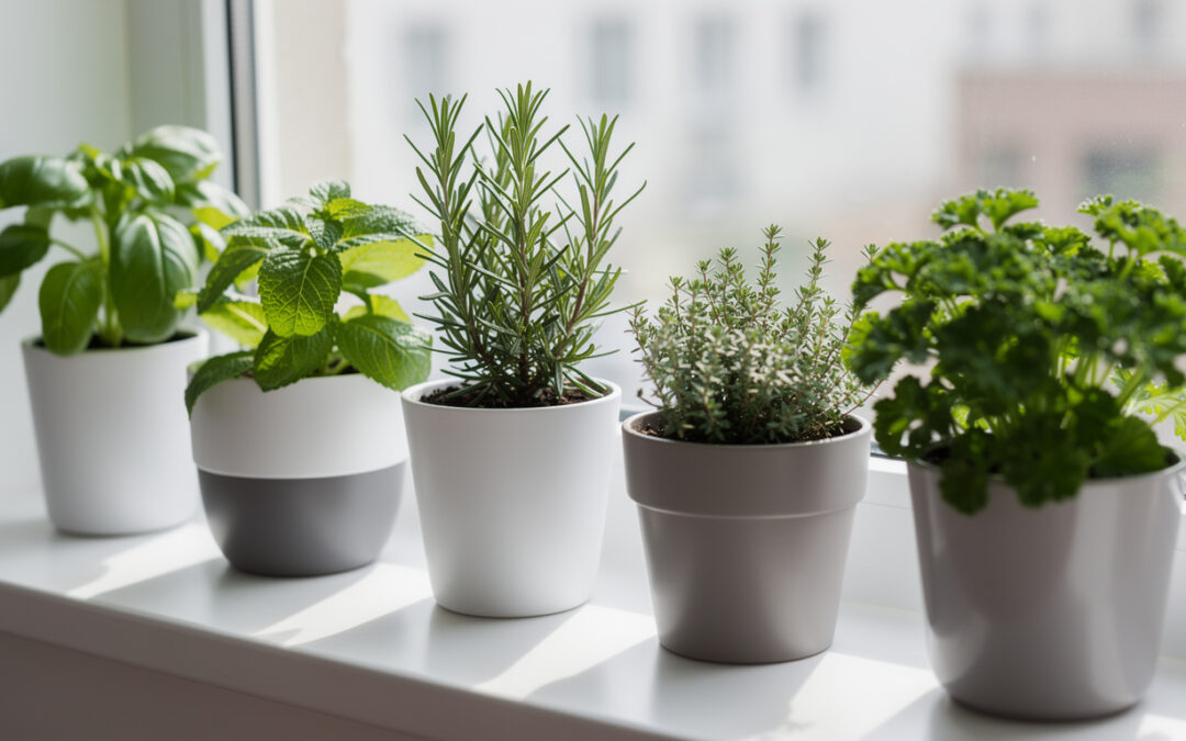 Les plantes aromatiques faciles à cultiver en intérieur