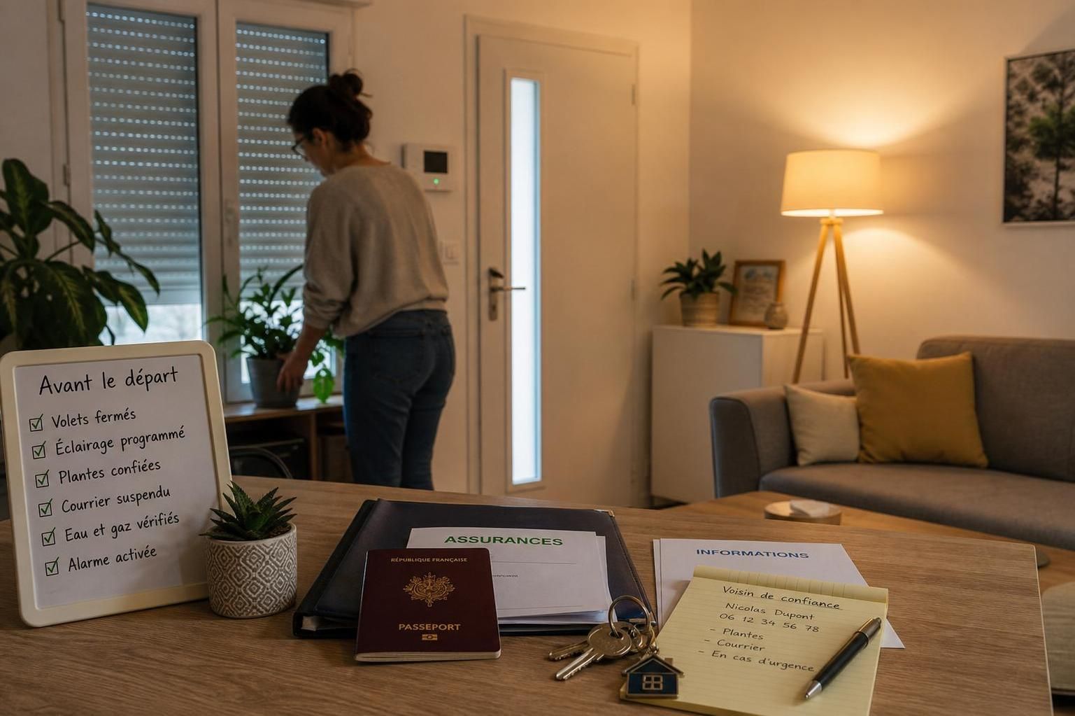 découvrez les étapes essentielles pour préparer votre maison avant une longue absence et prévenir fuites d'eau, mauvaises odeurs et risques de cambriolage efficacement.