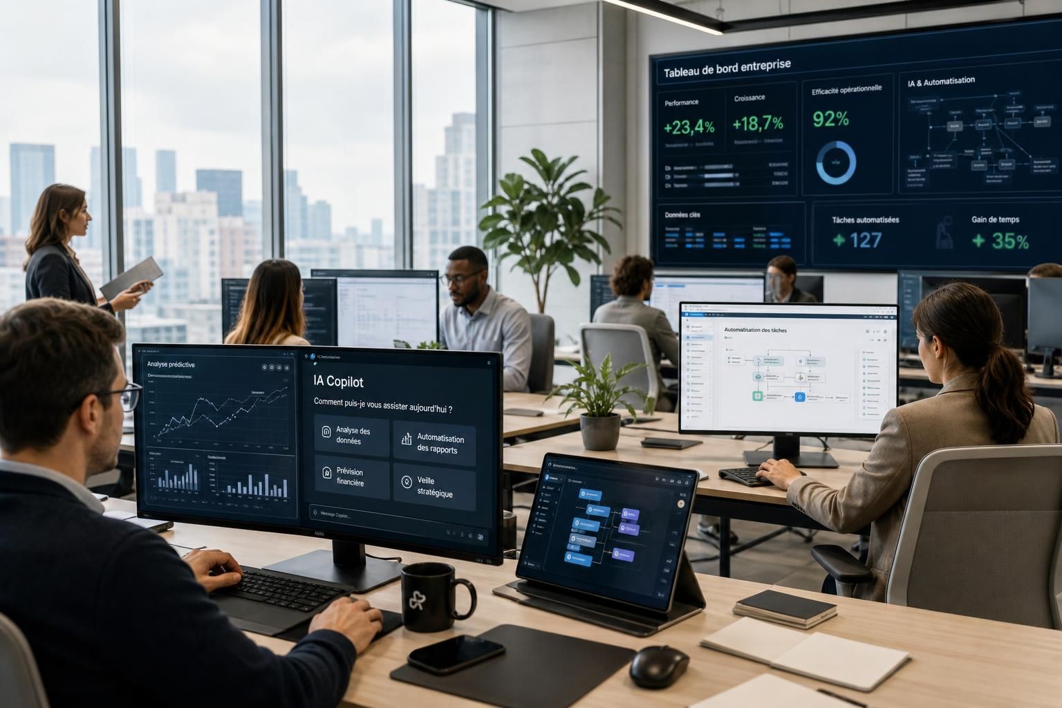 découvrez comment l'intelligence artificielle révolutionne les métiers en 2026, en transformant les compétences, les méthodes de travail et les opportunités professionnelles.
