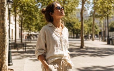 Quelles matières porter pendant une canicule pour limiter la transpiration