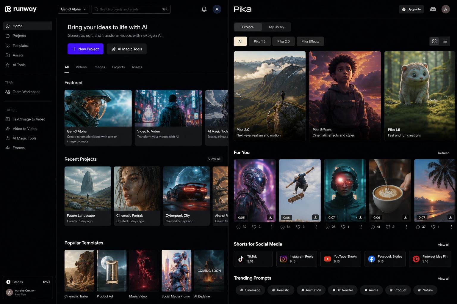 découvrez les différences entre runway et pika, deux outils d'ia innovants pour créer des vidéos, et choisissez celui qui correspond le mieux à vos besoins.