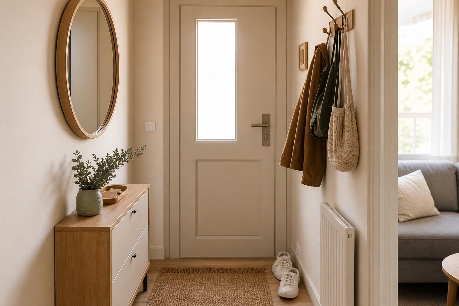 découvrez des astuces pratiques pour aménager une petite entrée sans placard et optimiser le rangement de vos chaussures et manteaux avec style et simplicité.