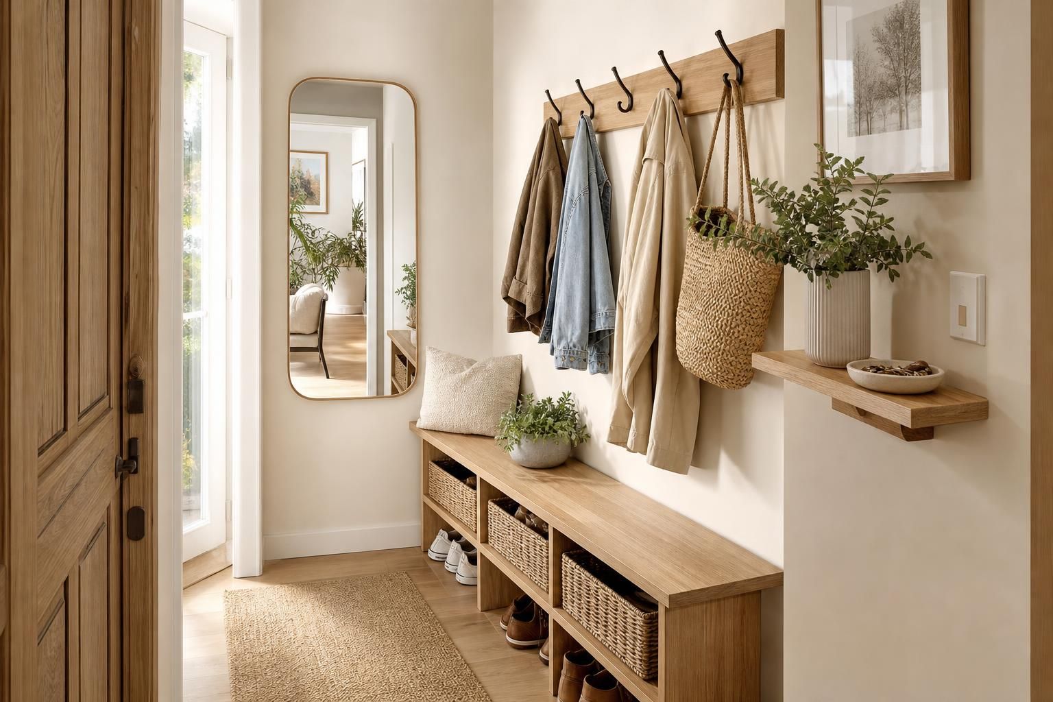Comment aménager une petite entrée sans placard pour ranger chaussures et manteaux découvrez des astuces pratiques pour aménager une petite entrée sans placard afin de ranger efficacement chaussures et manteaux, optimisant ainsi votre espace d'accueil.