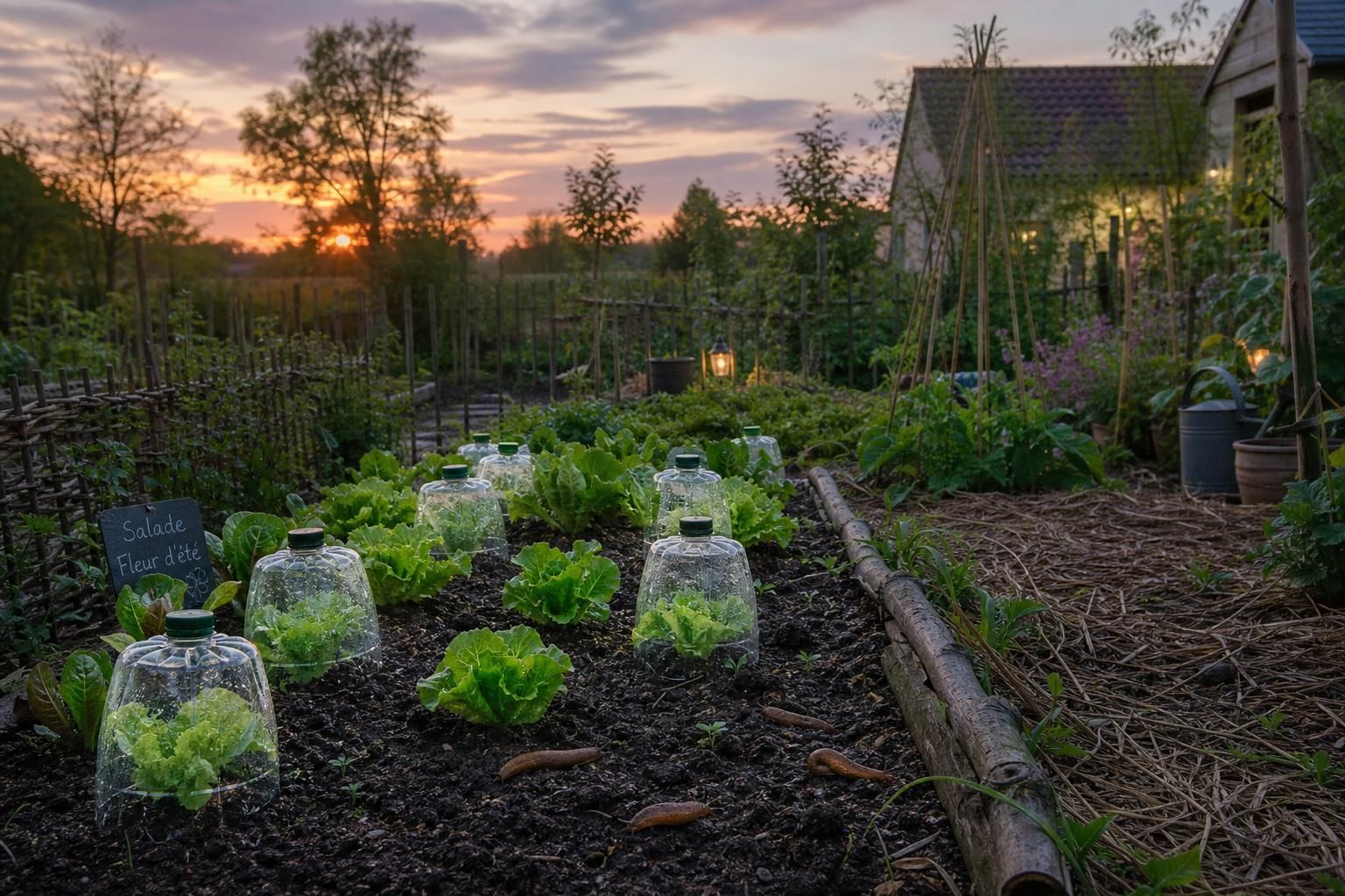 découvrez des méthodes naturelles et efficaces pour protéger vos jeunes salades des limaces sans recourir aux produits chimiques, afin de cultiver un potager sain et écologique.