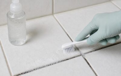 Comment nettoyer les joints de carrelage noircis dans une salle de bains sans les abîmer