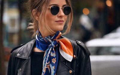 Comment porter un foulard en soie sans avoir un style trop classique