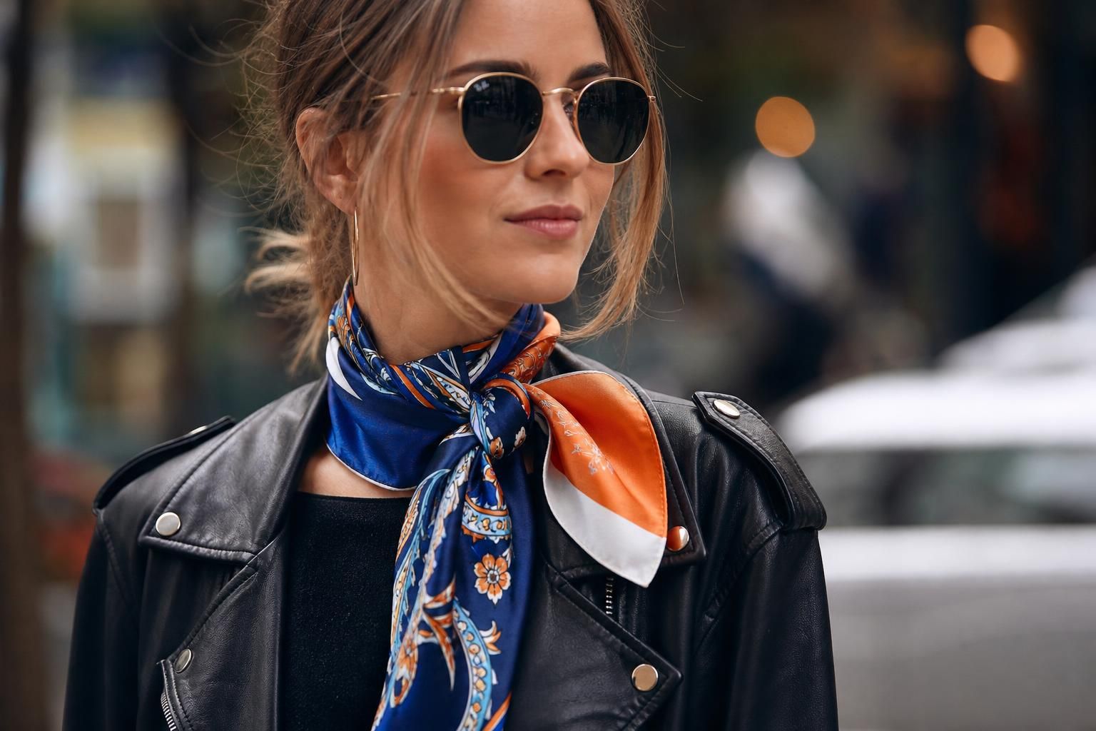 Comment porter un foulard en soie sans avoir un style trop classique découvrez comment porter un foulard en soie avec élégance et modernité, en évitant un look trop classique grâce à des astuces stylées et originales.