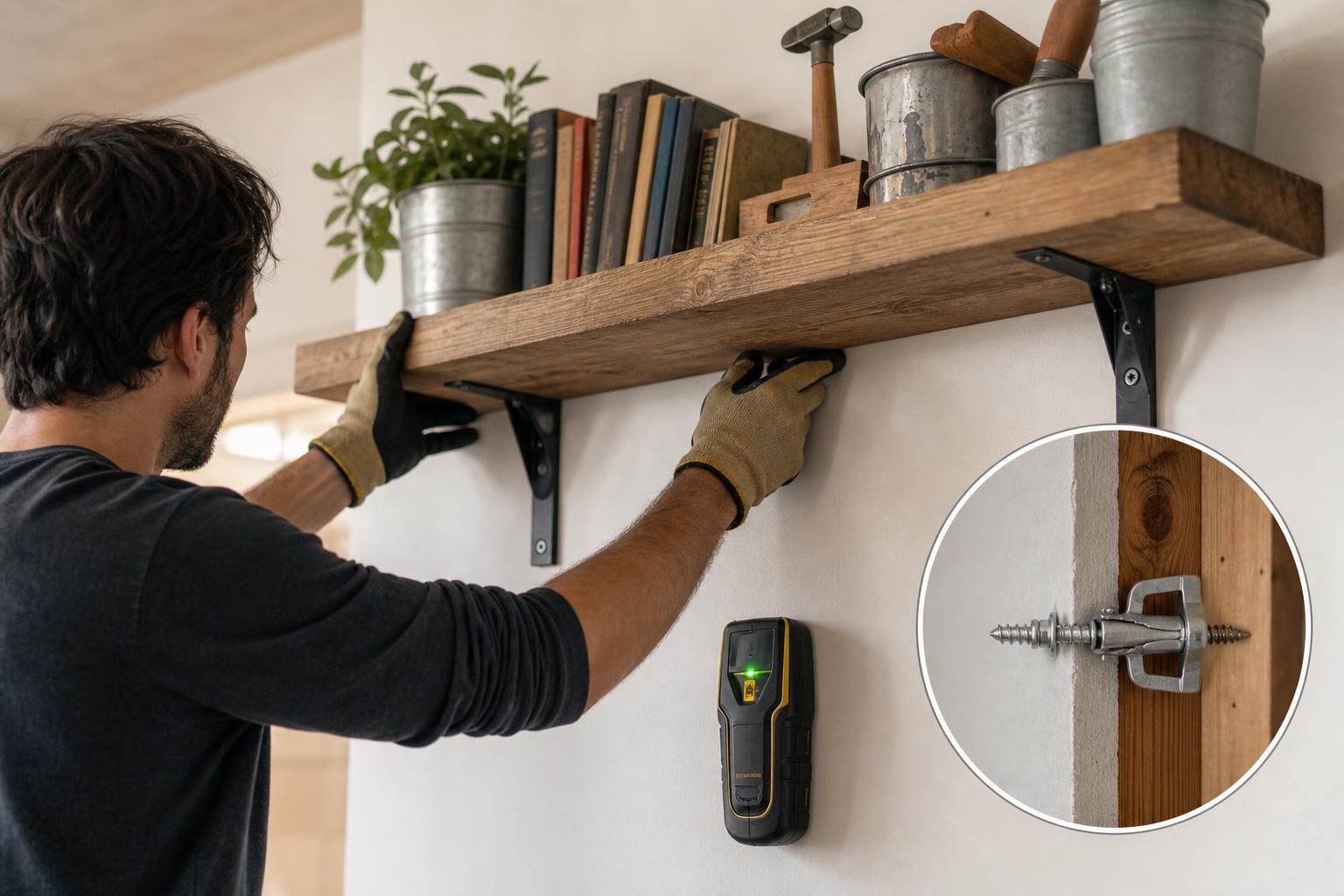Comment poser une étagère lourde sur un mur en placoplâtre sans qu’elle tombe découvrez comment installer une étagère lourde sur un mur en placoplâtre en toute sécurité, avec des astuces et conseils pour garantir une fixation solide et éviter qu’elle ne tombe.
