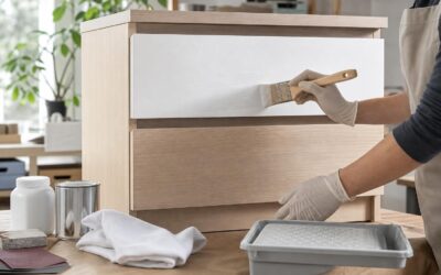 Comment repeindre un meuble mélaminé sans que la peinture s’écaille