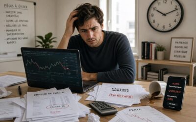 Les erreurs les plus fréquentes des investisseurs débutants