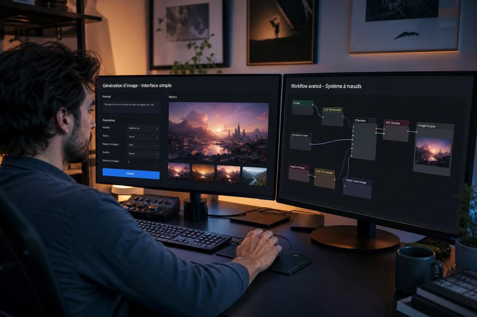 découvrez les différences entre midjourney et stable diffusion pour générer des images grâce à l'intelligence artificielle, et choisissez la solution la mieux adaptée à vos besoins créatifs.