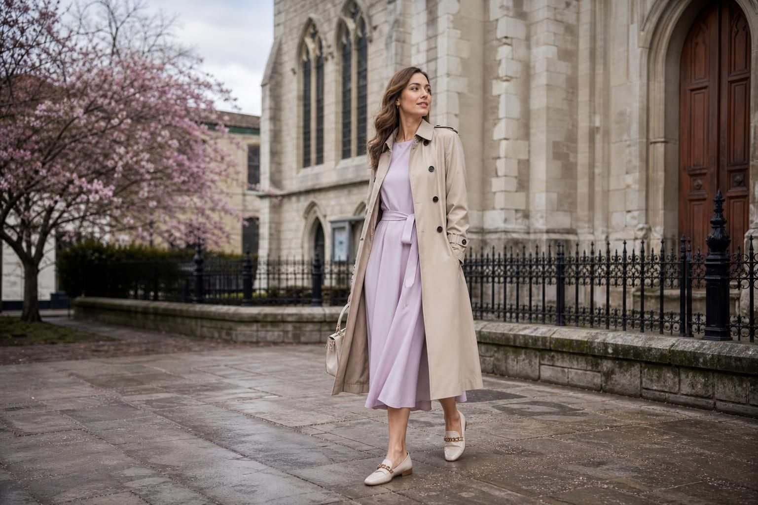 découvrez nos conseils pour choisir la tenue idéale pour un baptême au printemps, en tenant compte d'une météo incertaine pour rester élégant et confortable toute la journée.
